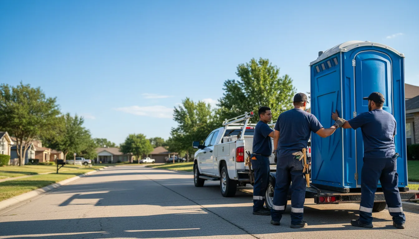 Portable Toilet Rental in Gorman, TX near me